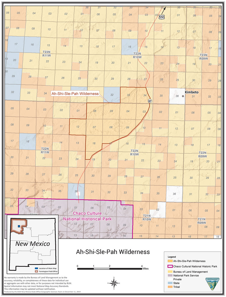 Ah-Shi-Sle-Pah Land Ownership Map