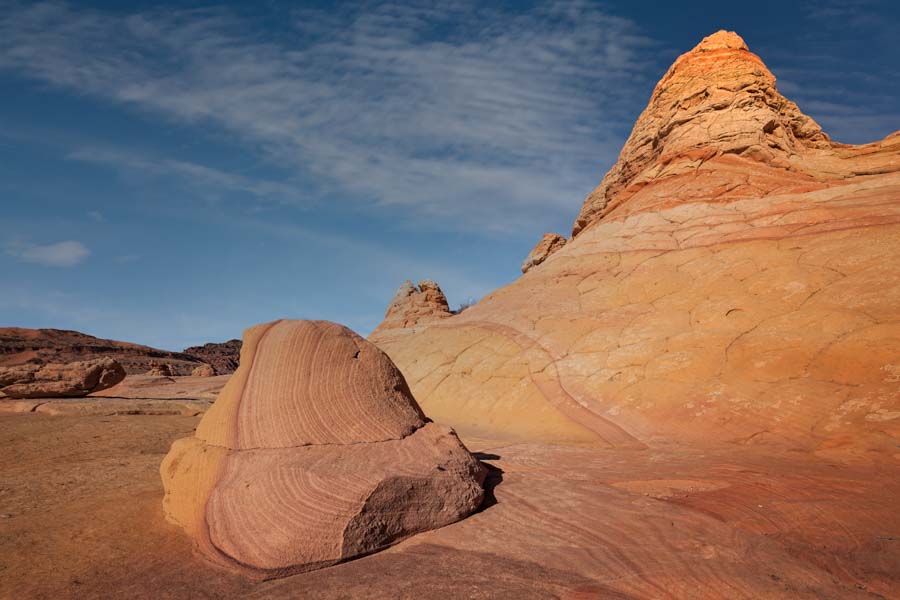THalf and Half Rock Formation in Coyote Buttes South