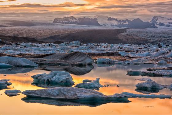 Jokulsarlon Glacial Lagoon Jökulsárlón is a glacial lagoon formed by the melting of the Breiðamerkurjökull glacier, which is an outlet glacier of the immense Vatnajökull glacier, Europe's...