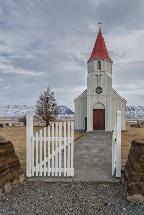 Glaumbaer Church 1 Glaumbaer Church in northwest Iceland.