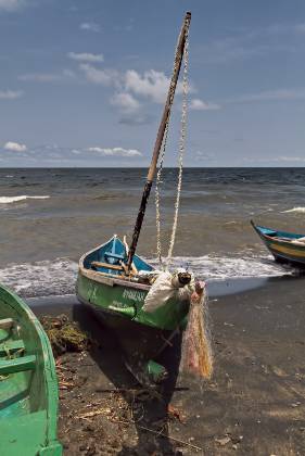 Dhow on he Shore of Lake Victoria A 