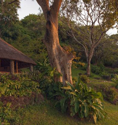 Mfangano Camp Lodge on Mfangano Island in Kenya.