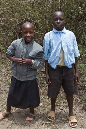 Abusaba Teenagers No 1 Abusaba teenagers, seen on Mfangano Island in Kenya.