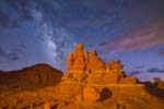 Milky Way rising over Sky City on Ward Terrace in Adeii Eichii Cliffs