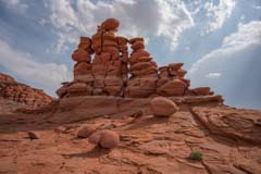 Sky City Rock Formation on Ward Terrace in Adeei Eichii Cliffs