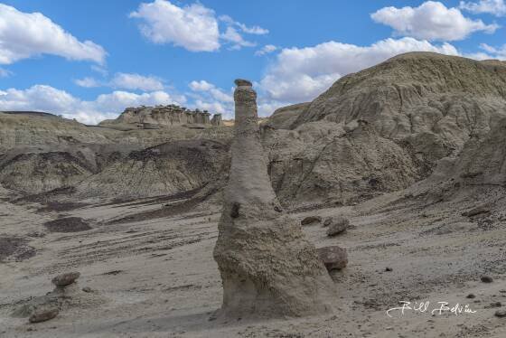 Sternbergs Hoodoo Hoodoo appearing in an image by paleontologist Charles H. Sternberg in 1921. Hoodoo is in Ah-Shi-Sle-Pah wash, New Mexico.