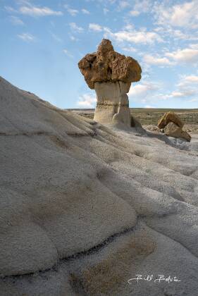 Lone Hoodoo No 2 Single Hoodoo west of The Alien Throne in Ah-Shi-Sle-Pah Wash, New Hexico