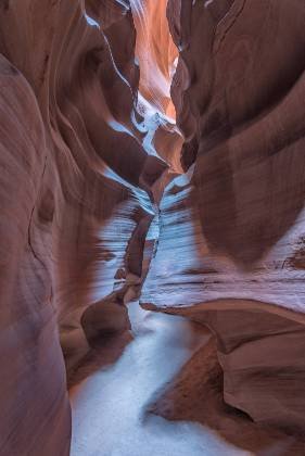 Upper Antelope Canyon Floor 3 The floor of Upper Antelope Canyon in Page, Arizona