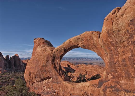 Double O Arch 3 Double O Arch in Arches NP