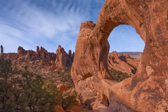 Double O Arch Double O Arch in Arches NP