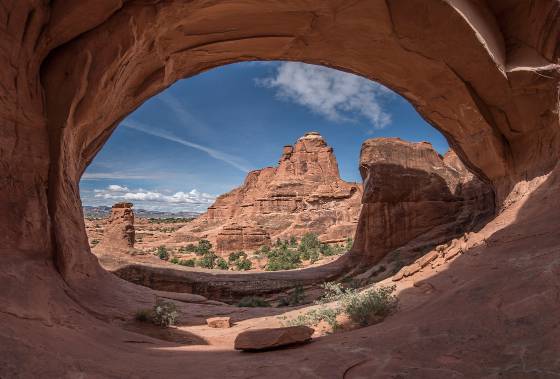 Tower Arch Tower Arch in the Klondike Bluffs section of Arches NP