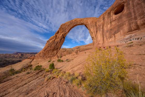 Corona Arch 5 Corona Arch aka Little Rainbow Bridge near Moab, Utah