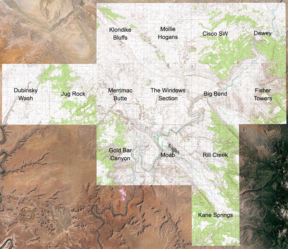 Arches NP Topo Maps