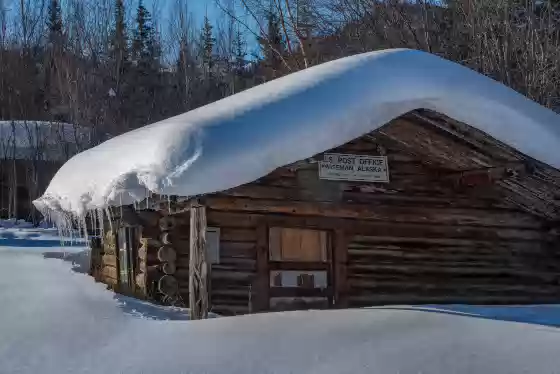 Wiseman Post Office The Wiseman Post Office. Closed in 1956