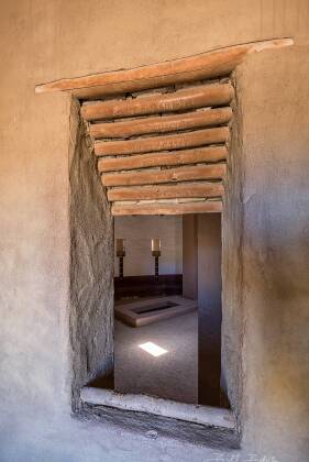 Great Kiva Window Window in the Great Kiva in Aztec Ruins National Monument