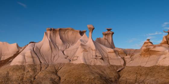 Bisti Wings Area Overview The Bisti Wings in the Bisti Badlands, New Mexico