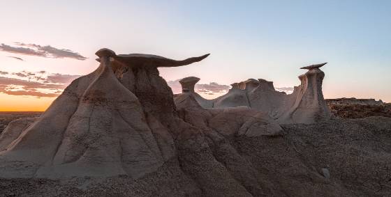 The Bisti Wings 3 The Bisti Wings in the Bisti Badlands, New Mexico