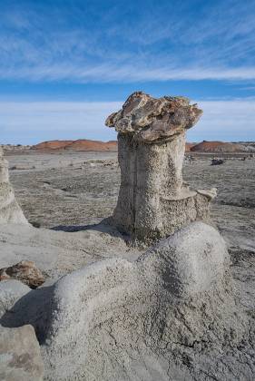 Paint Palette Hoodoo Paint Palette Hoodoo in Bisti wash in the Bsisti Badlands.