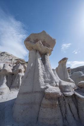 Clam Hoodoo Arch 2 Clam Hoodoo Arch near Hunter Wash in the Bisti Badlands