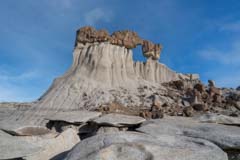 The Two Windows in the Bisti Badlands