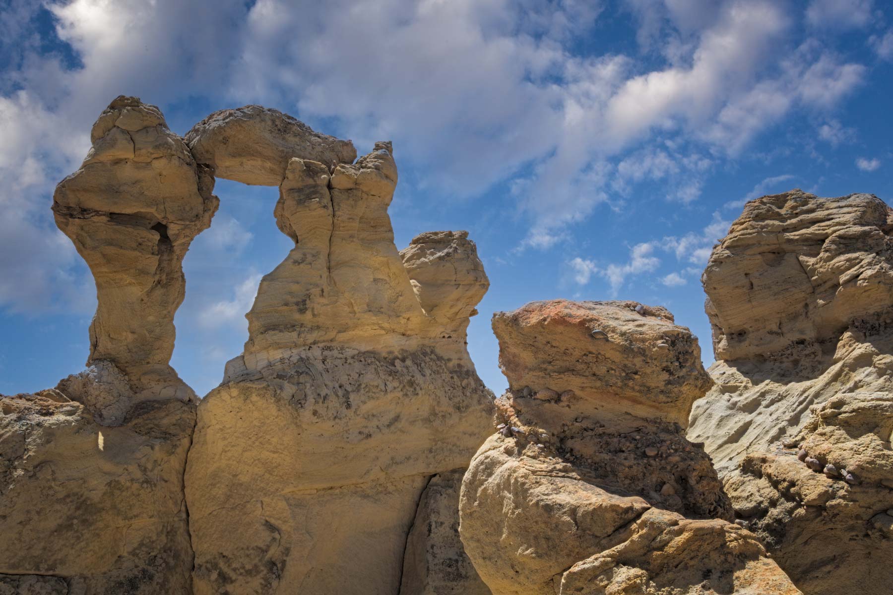 Right Angle Arch in the Bisti/ De-Na-Zin Wilderness