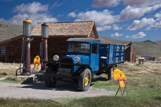 Shell Gasoline 1927 Dodge Graham in Bodie State Historical Park, California