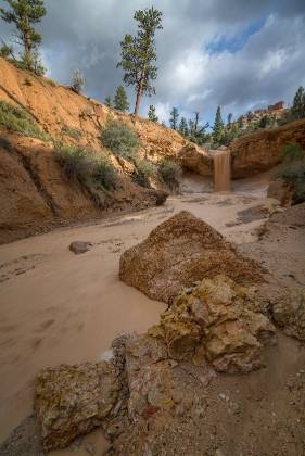 Tropic Ditch Falls 2 The Tropic Ditch Falls in Bryce Canyon