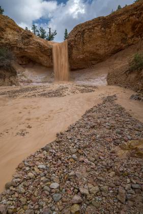 Tropic Ditch Falls 3 The Tropic Ditch Falls in Bryce Canyon