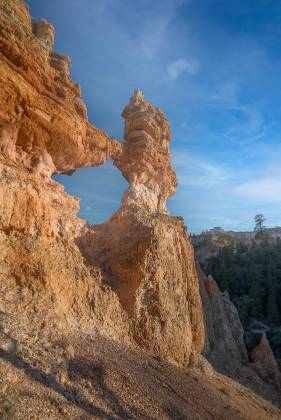 Turret Arch at sunset 1 Turret Arch at Sunset in Bryce Canyon National Park