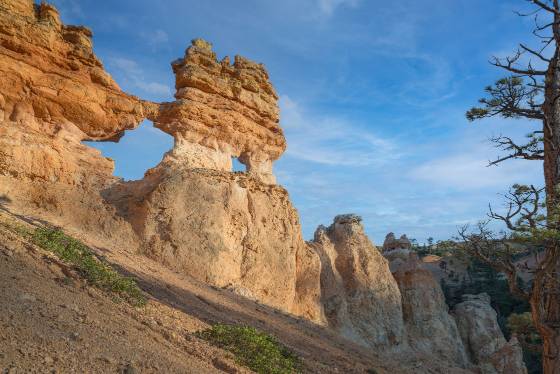 Turret Arch at sunset 2 Turret Arch at Sunset in Bryce Canyon National Park