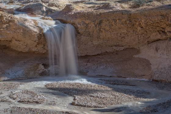 Water Canyon Falls 5 Waterfall in Water Canyon along the Tropic Ditch in Bryce Canyon National Park