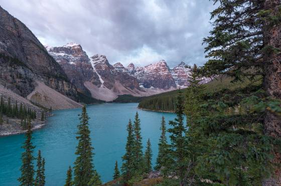 Moraine Lake 6 Moraine Lake at sunrise in Banff National Park