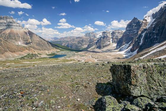 Wenkchemna Trail 3 Wenkchemna Trail near Lake Moraine in Banff National Park