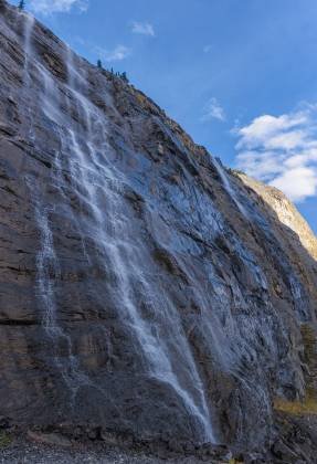Weeping Wall 3 The Weeping Wall along Icefields Parkway in Banff National Park