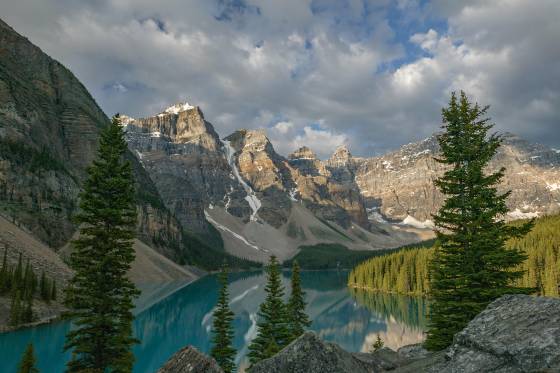 Moraine Lake 2 Moraine Lake at sunrise in Banff National Park
