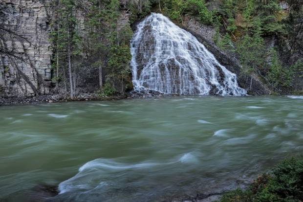 Maligne Canyon Area