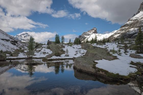 Lake Oesa 1 Lake Oesa near Lake O'hara in Yoho National Park