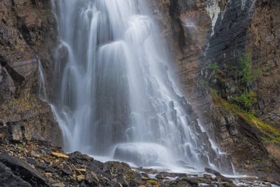 Seven Veils Falls 3 Seven Veils Falls near Lake O'hara in Yoho National Park