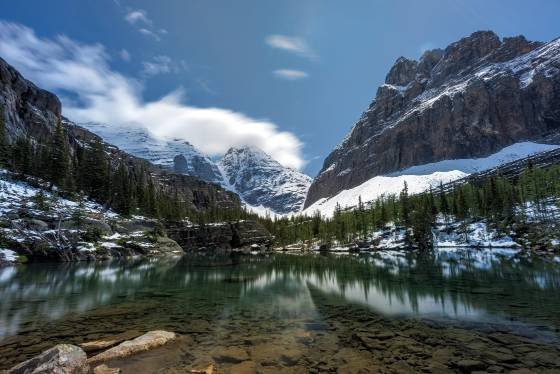 Victoria Lake 1 Victoria Lake near Lake O'hara in Yoho National Park