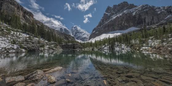 Victoria Lake 2 Victoria Lake near Lake O'hara in Yoho National Park