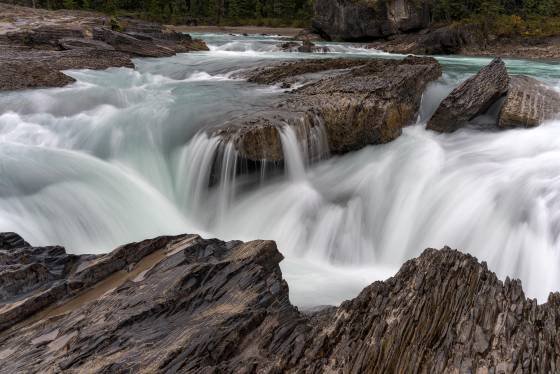 Natural Bridge 2 Natural Bridge on Kicking Horse River in Yoho National Park