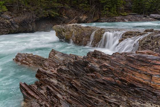 Natural Bridge 3 Natural Bridge on Kicking Horse River in Yoho National Park