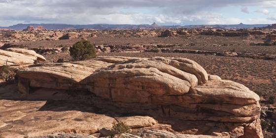 Needles Overlook Panorama 2 The view from Needles Overlook in Canyonlands National Park