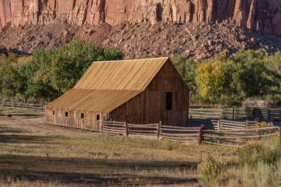 Gifford Barn The Gilford Barn in Capitol Reef National Park