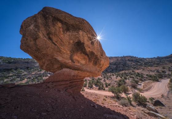 Big Hoodoo 1 Hoodoo near Hartnet Draw in Capitol Reef National Park