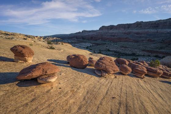 Sunrise 4 Sunrise at the Hamburger Rocks in Capitol Reef National Park