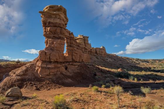 Burro Wash Arch Burro Wash Arch in Capitol Reef National Park, Utah