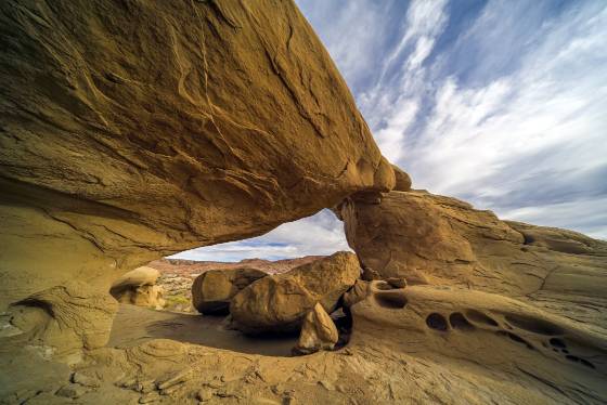 Secluded Arch No 2 Secluded Arch near Burro Wash Arch in Capitol Reef National Park