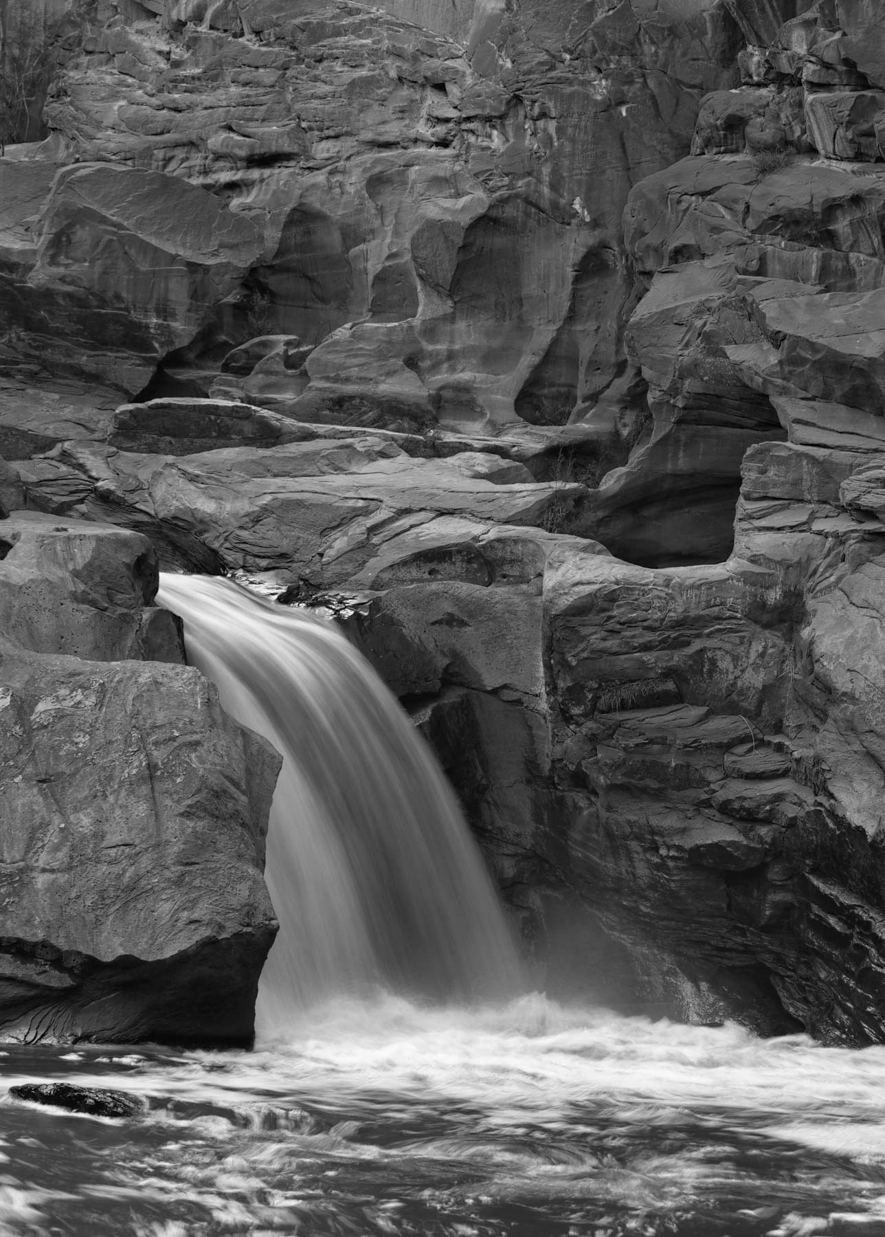 Fremont River Waterfall Capitol Reef National Park