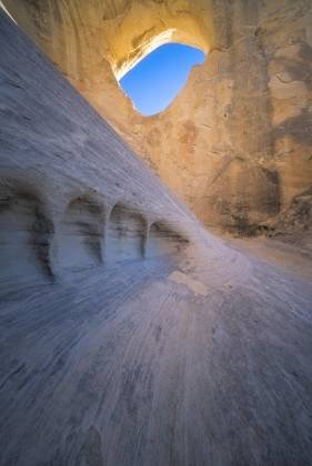 Cedar Wash Arch Glow Cedar Wash Arch in Grand Staircase Escalante National Monument in Utah
